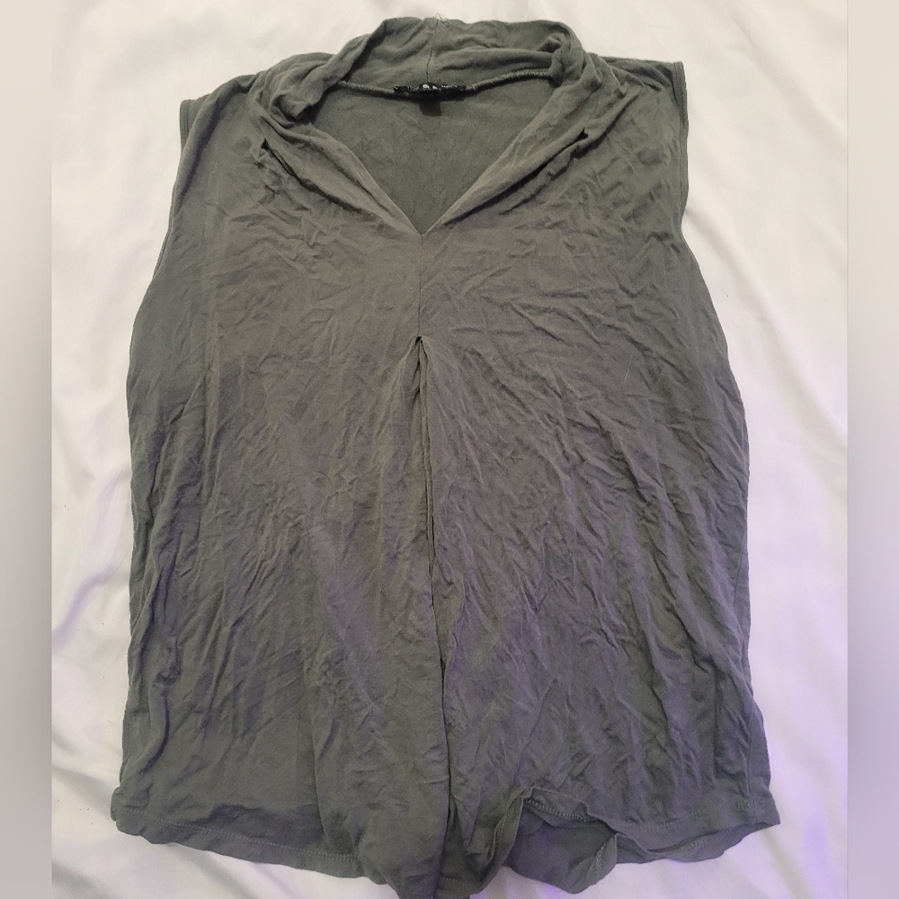 Women’s Olive Gray Casual Skirt